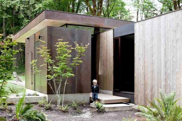 Duchas para el jardín: cincuenta ideas fantásticas