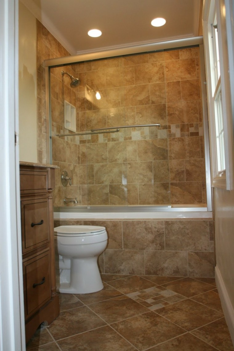 baño chico pequeño baño remodelacion cortina cabina