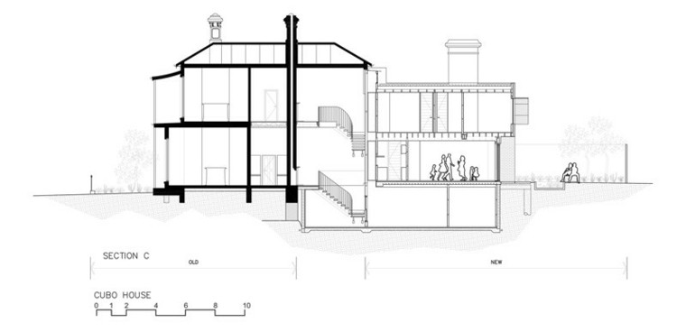 plano imagen casa dos pisos ideas arquitectos 