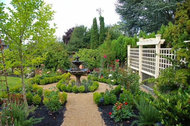 reja madera beige plantas jardin