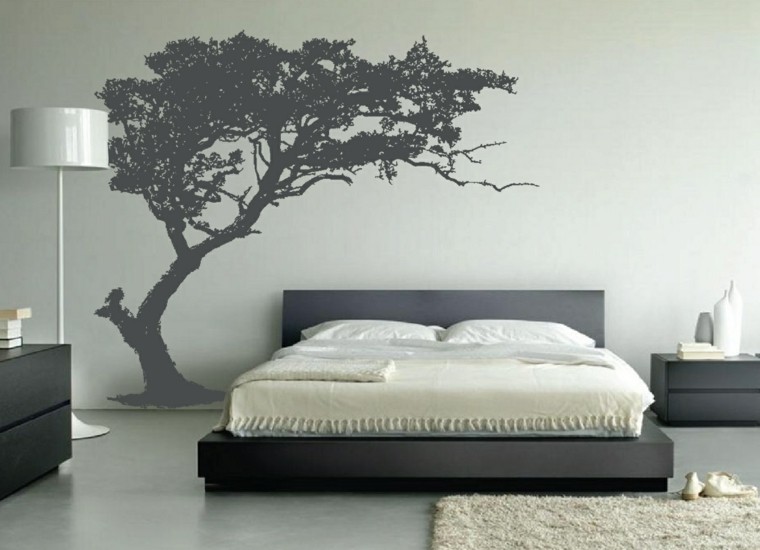 revestimiento de paredes vinilo arbol