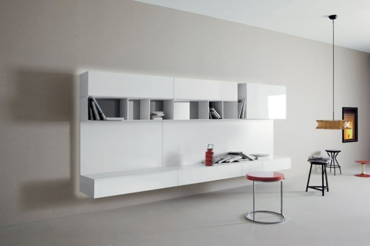 Muebles de salon modernos y funcionales: menos es más