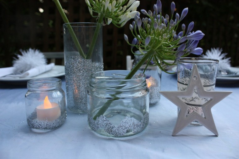 tarros cristal decorativos jardin