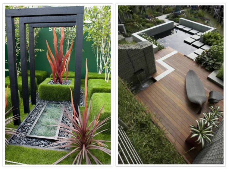 terraza ‌tumbona escultura​ muebles diseño