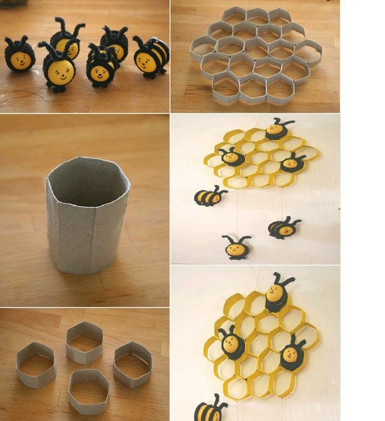 abejas diseño decoracion paredes panal
