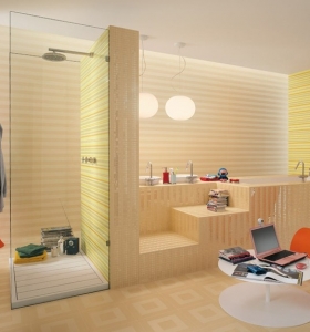 Azulejos para baños modernos - cien ideas geniales