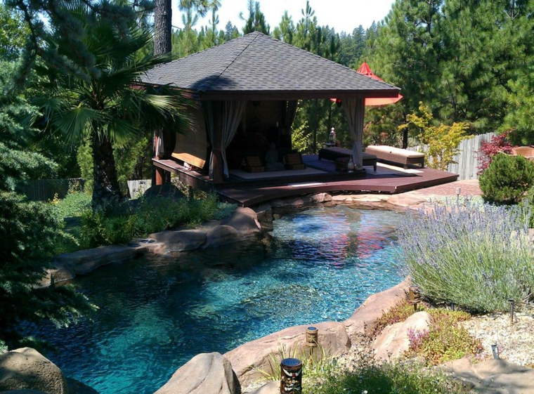 Mirador con piscina - setenta y cinco estupendas ideas