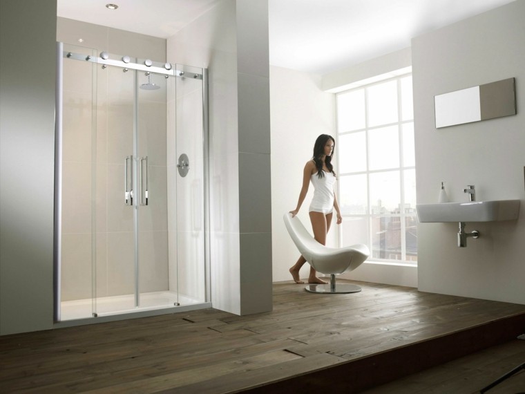 cabina ducha cuarto baño moderno