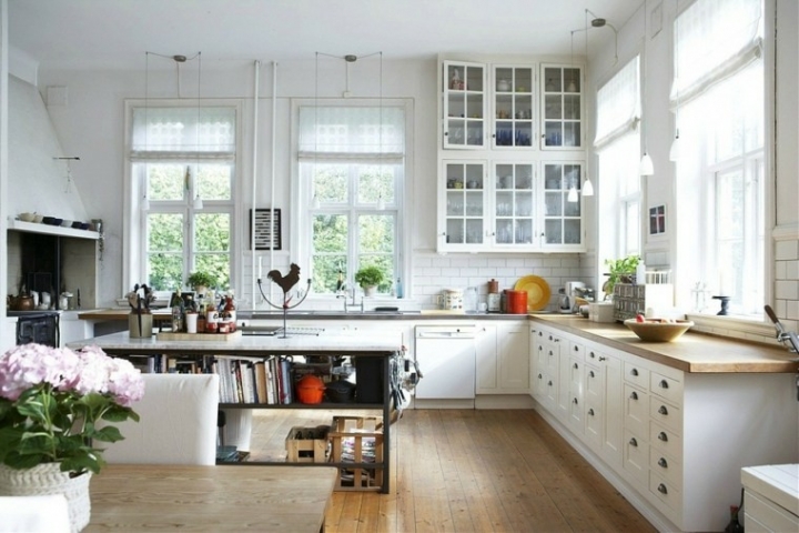 Cocinas estilo campestre - más de 50 ideas motivantes a considerar