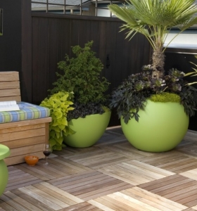 Terraza - 50 ideas increíbles para decorarla con plantas.
