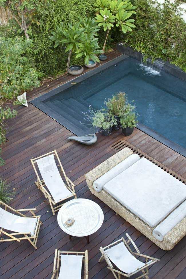 construccion de piscinas jardin muebles