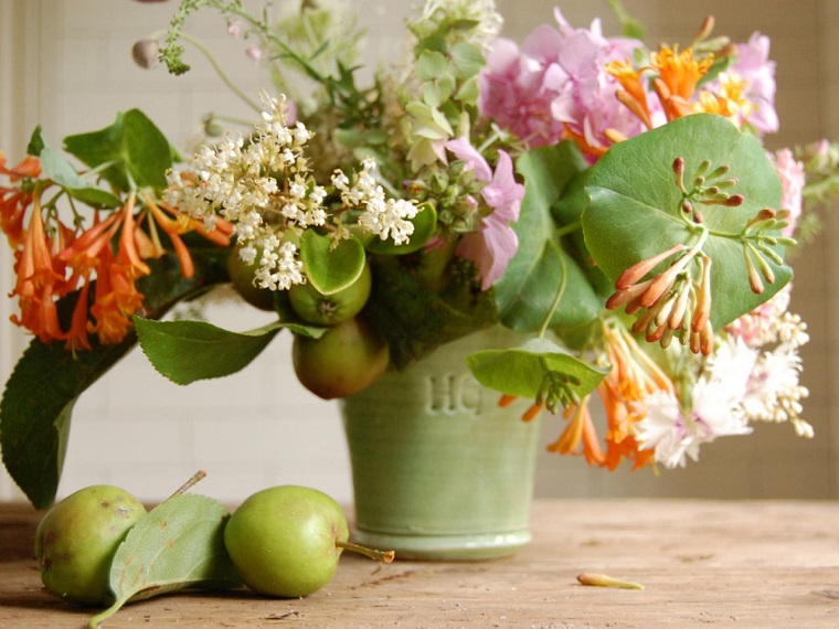decoracion flores fiesta verano preciosa ideas