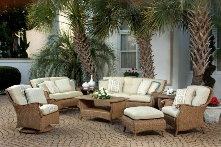 diseño estilo clasico muebles jardín 