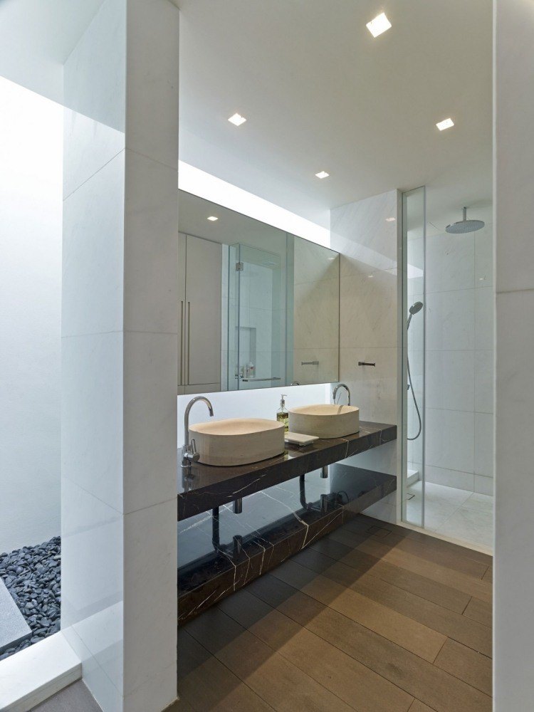 diseño estilo moderno mueble lavabo