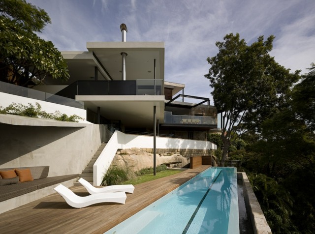 estupendo diseño de piscina infinita estupenda piscina borde estrecha vistas
