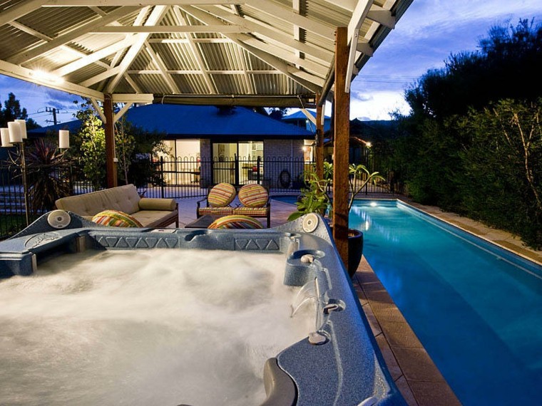 Mirador con piscina - setenta y cinco estupendas ideas