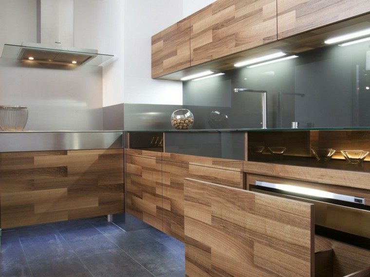muebles con laminados de madera modernos muebles laminados madera estilo moderno