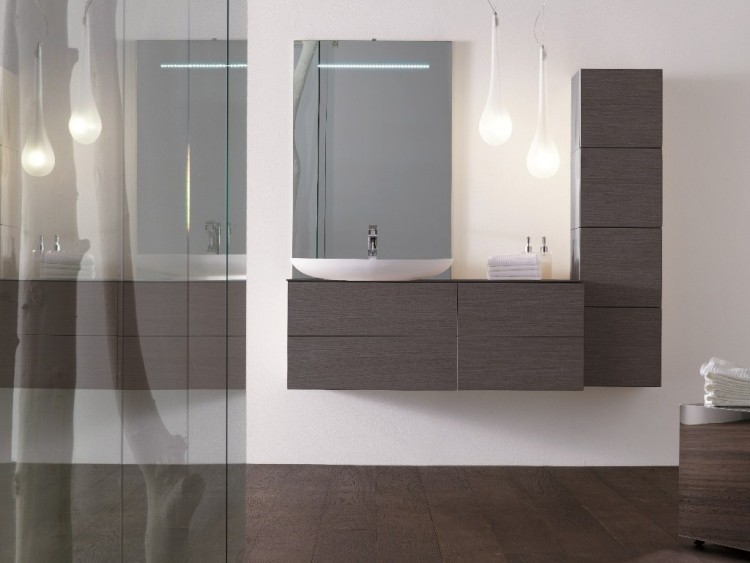 lavabo madera alto armario horizontal