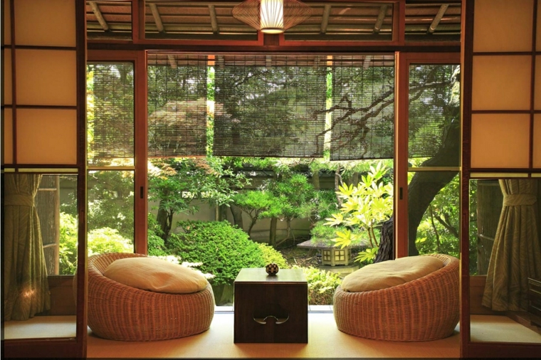 oasis interior plantas estilo japones