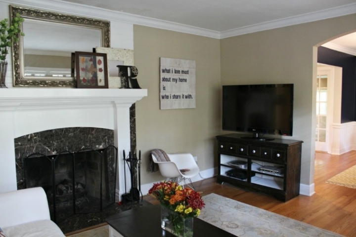 Pinturas para salón - ideas de combinaciones modernas