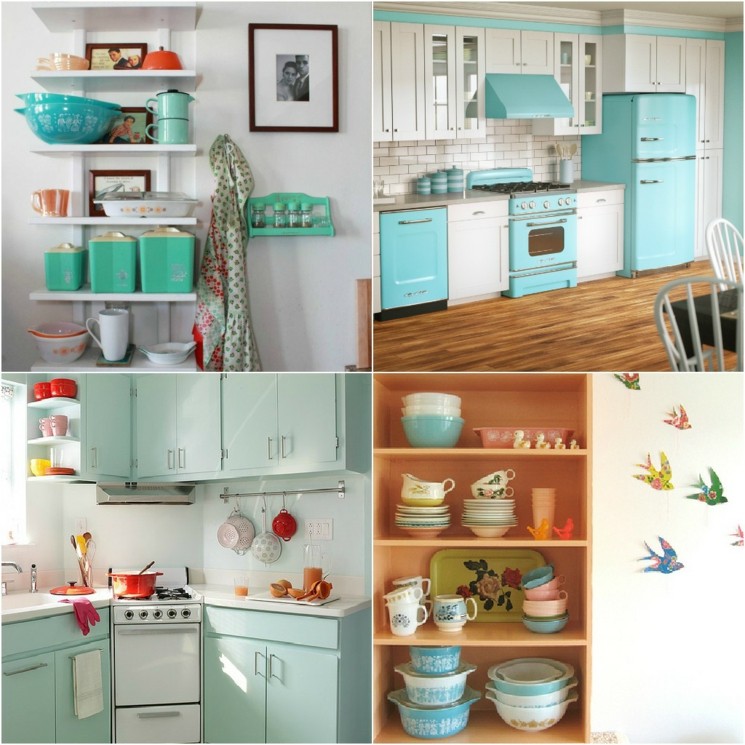 diseño de cocinas con muebles retro restaurar cocinas muebles diseño retro