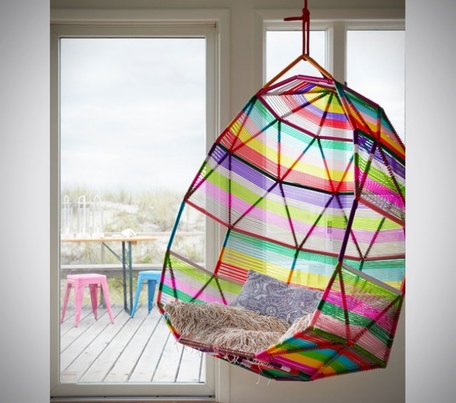 silla colgante de muchos colores silla colgante muchos colores diseño