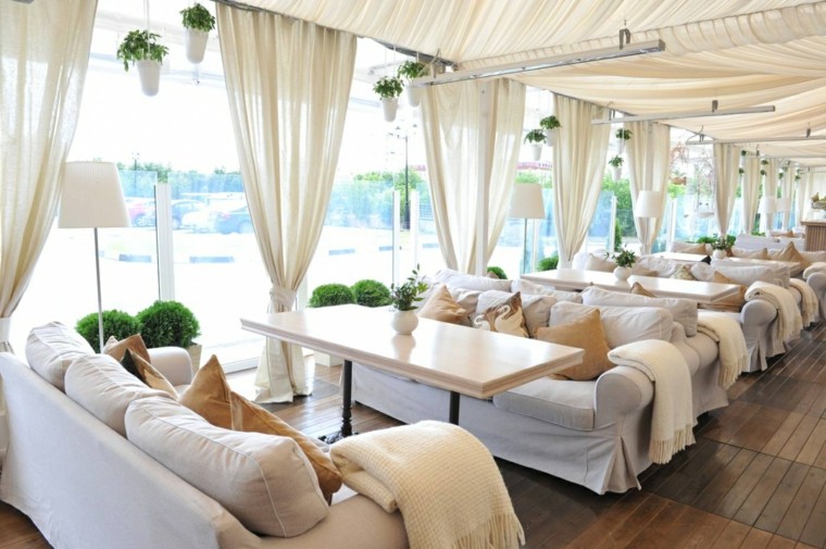 sofas aptas para interiores y exteriores muy cómodas sofas jardín perfectas interiores exteriores blancas ideas