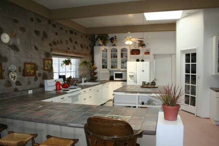 Distribucion en L, ideas de lujo para cocinas prácticas.