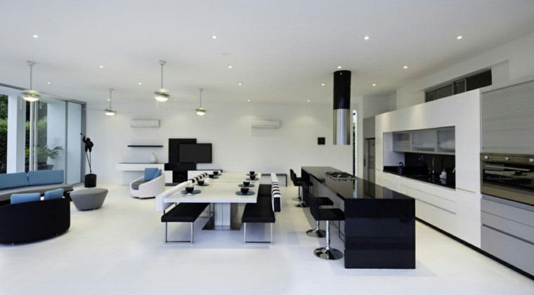apartamento moderno casa colombia moderna butacas blanco