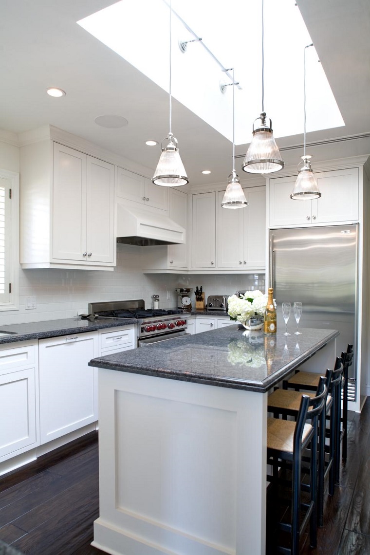 Espacio en blanco: más de 100 ideas para cocinas minimalistas