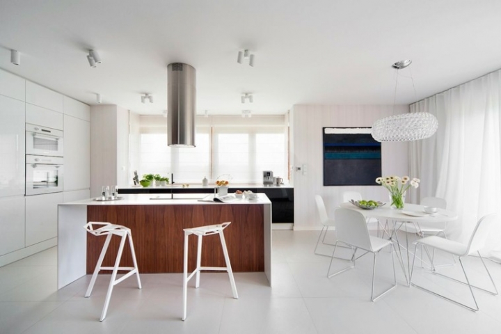 Espacio en blanco: más de 100 ideas para cocinas minimalistas