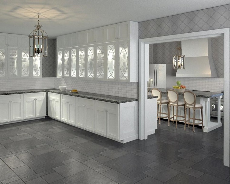 Espacio en blanco: más de 100 ideas para cocinas minimalistas