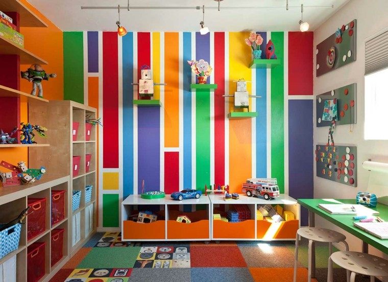 color diseño interesante colorido paredes