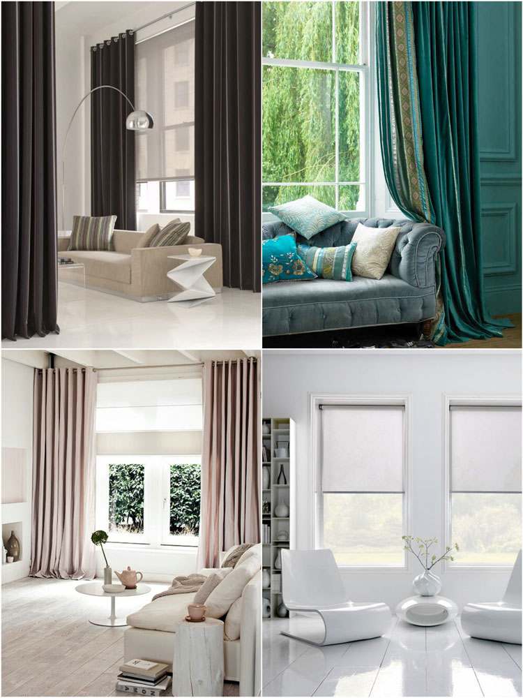 cortinas preciosas decorar cuarto moderno ideas