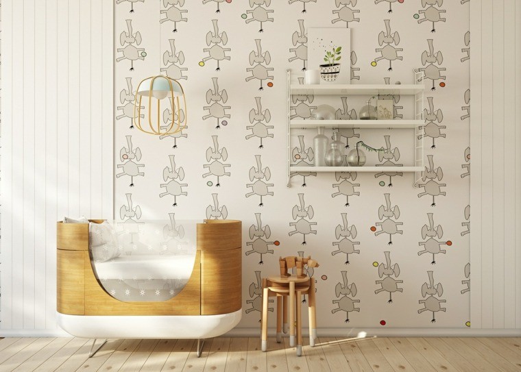 decoracion cuarto elefantes beige