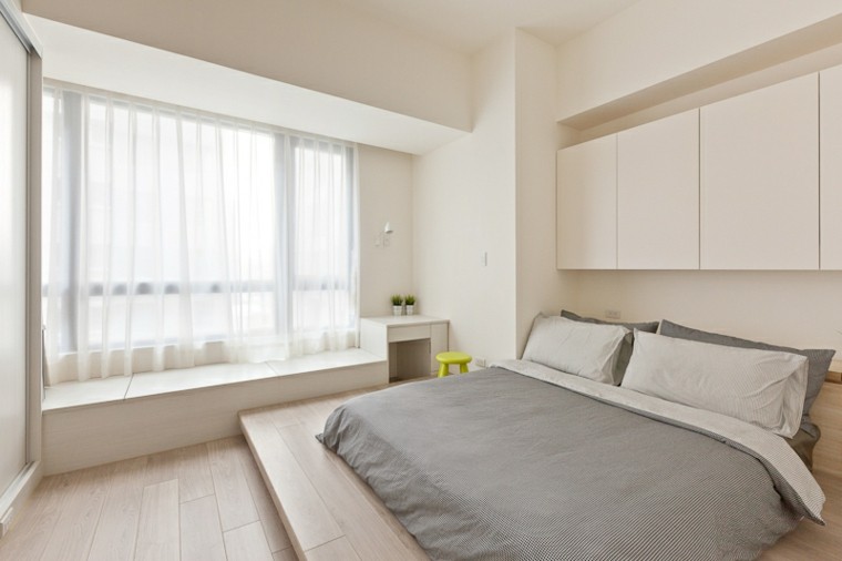 decoración dormitorios matrimoniales diseno estilo minimalista ideas