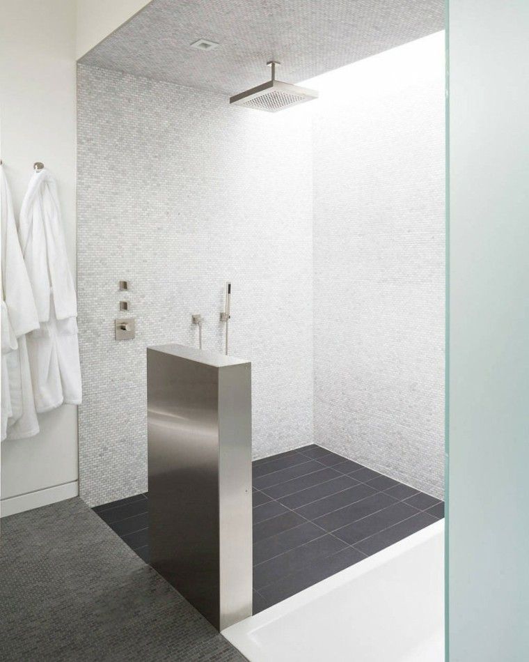 diseño baño lujoso estilo moderno