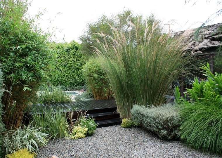 diseño jardines toque zen plantas