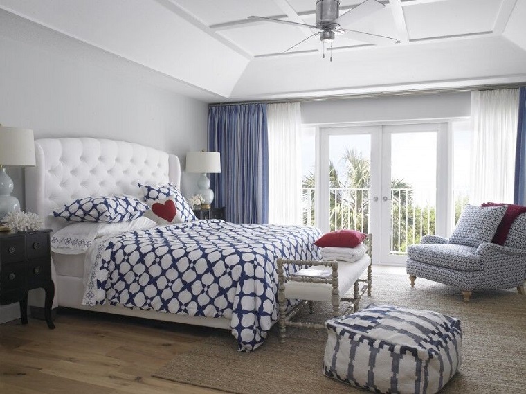 dormitorio estilo contemporaneo cama blanca ideas
