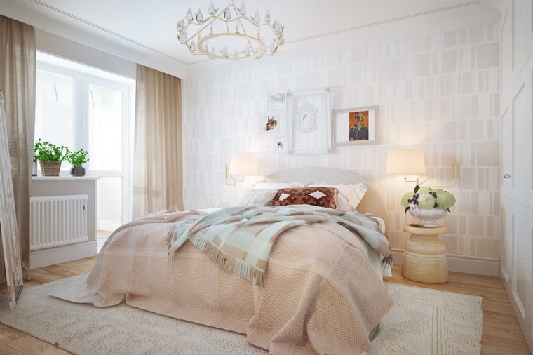 dormitorio estilo minimalistas romantico decorado ideas