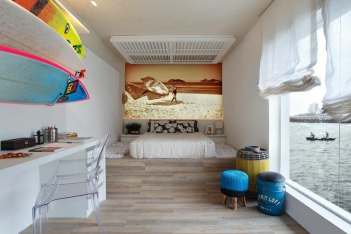 Tablas de surf, decorando con aires marinos, 50 propuestas.