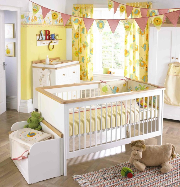 Habitaciones para bebes - 25 diseños de interés.