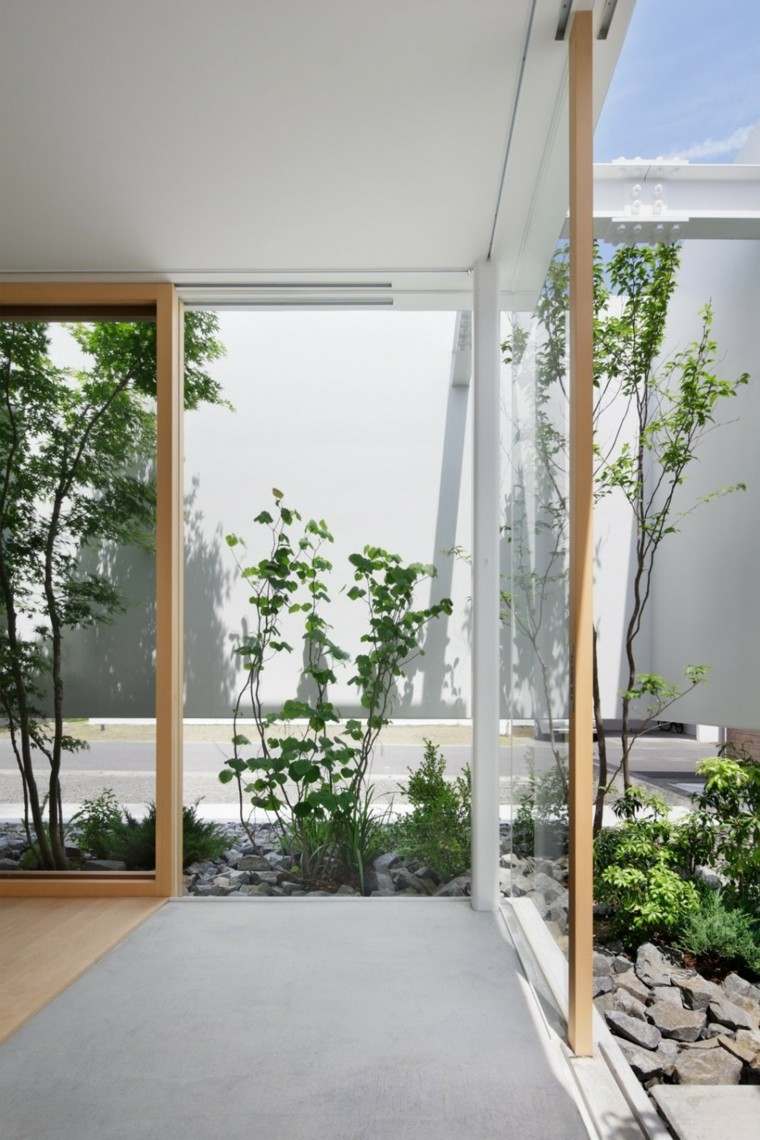 jardines pequeños diseño estilo zen