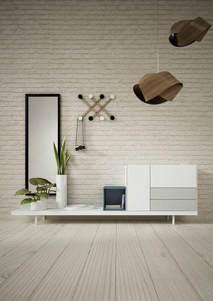 mueble salon color blanco comoda