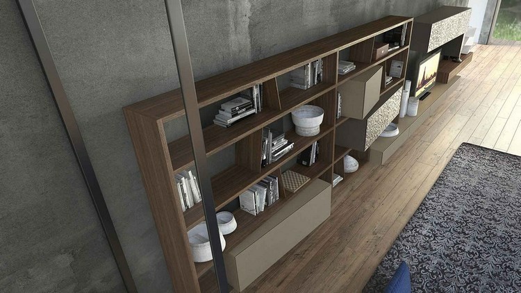 muebles de diseño estanterias salon