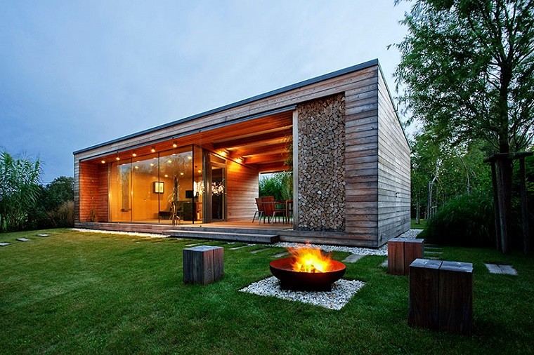 originales diseños casas campo modernas