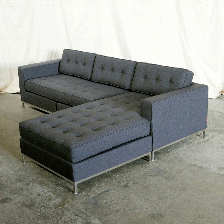 sofa forma ele capitone gris