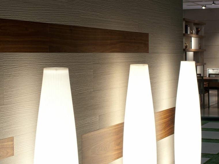 Inalco Bunch Architects pared baldosas imita madera lamparas preciosas ideas