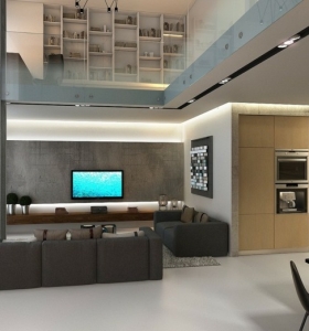 Estudios y apartamentos tipo loft de diseño moderno