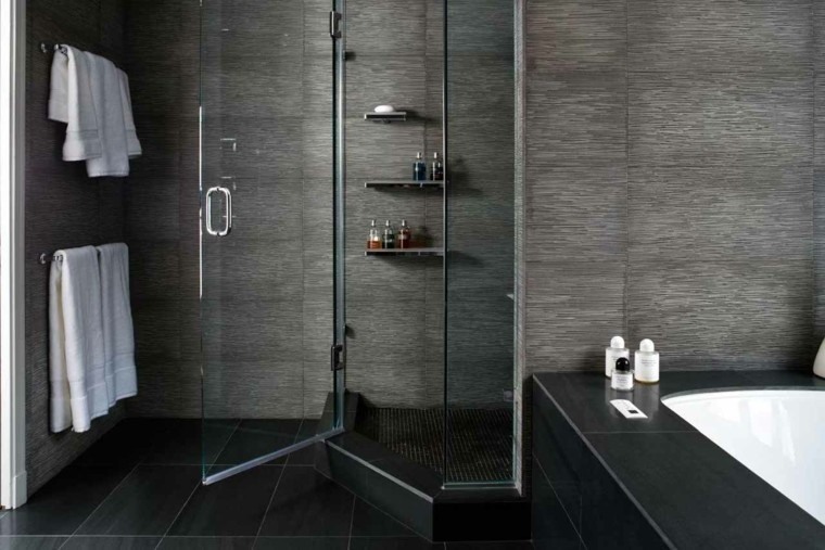 baños modernos con ducha cabina